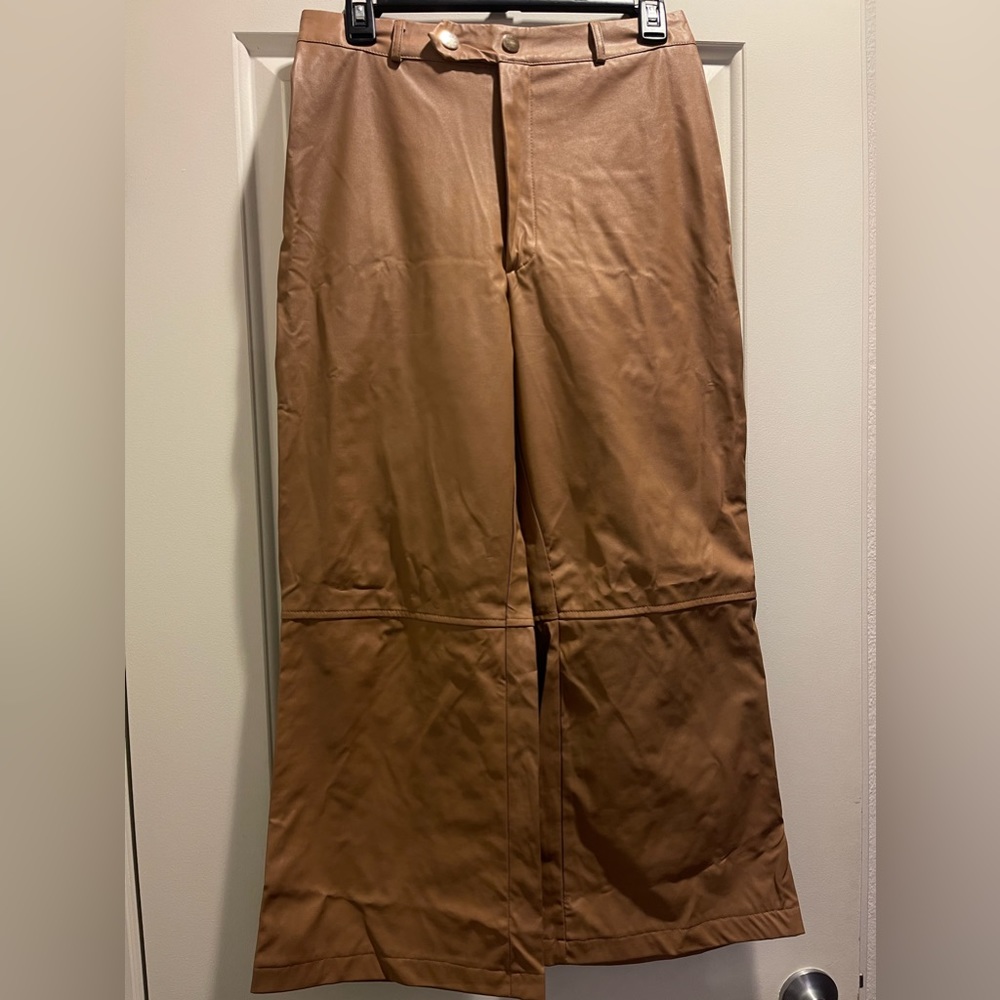 NEW SHEIN faux leather pants